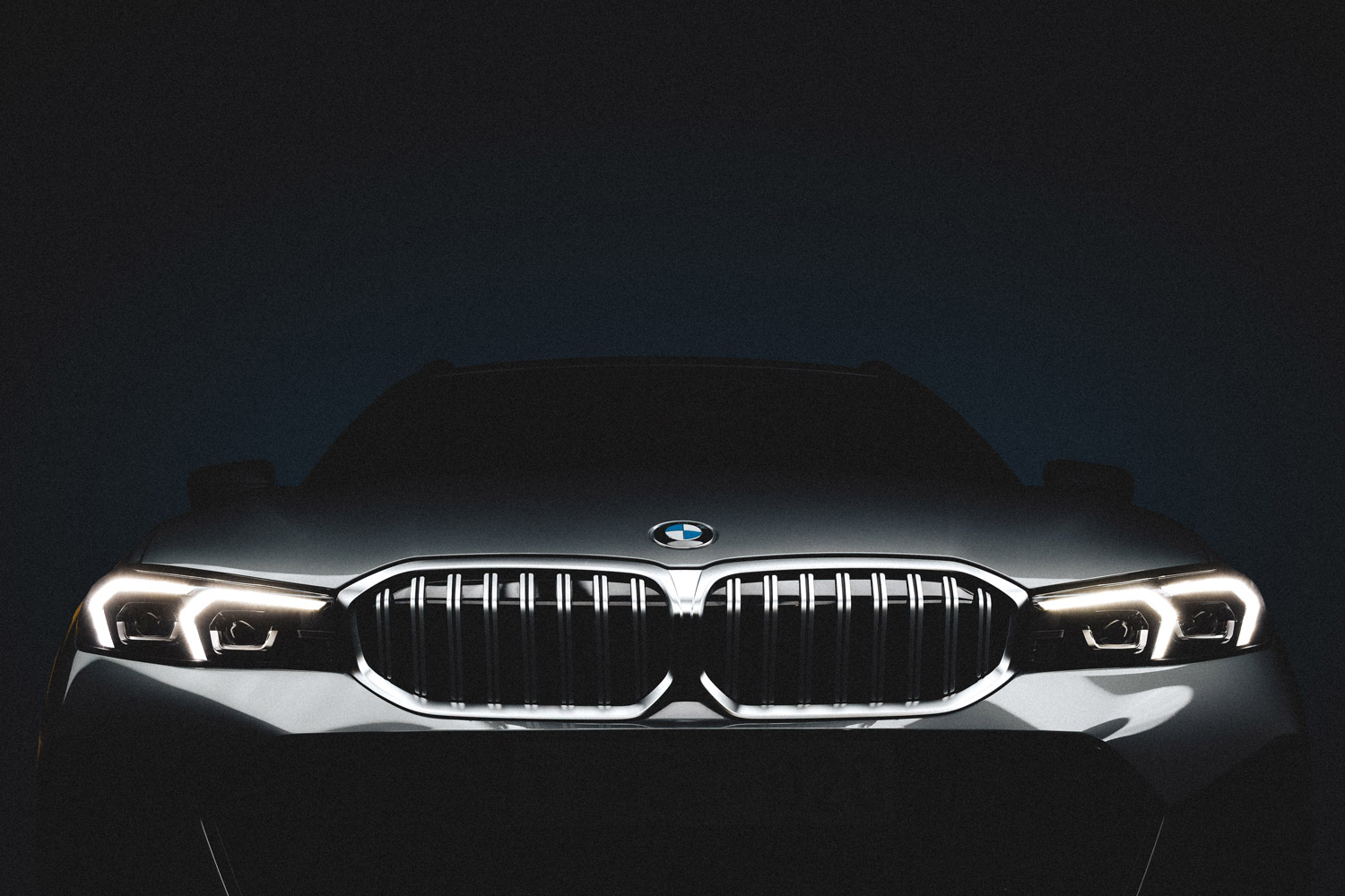 BMW 3 Touring - Light painting photography